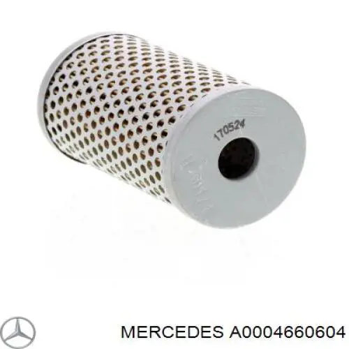 Фільтр гідропідсилювача A0004660604 Mercedes