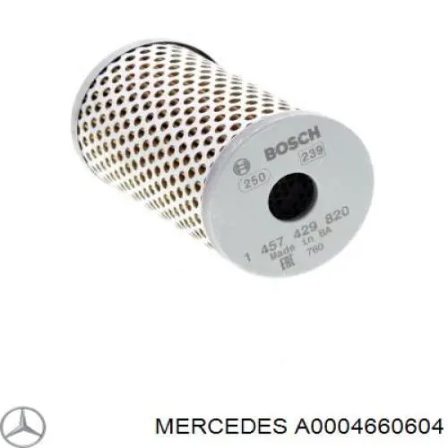 Фільтр гідропідсилювача Mercedes A0004660604 ціна, від 4.56 USD