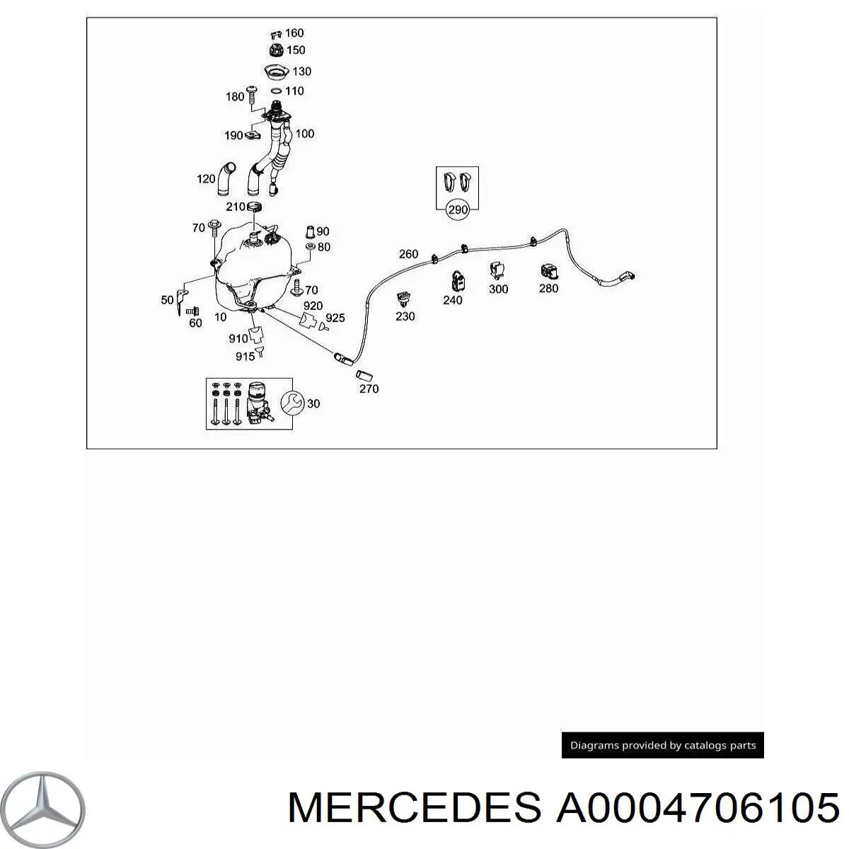  0004706105 Mercedes