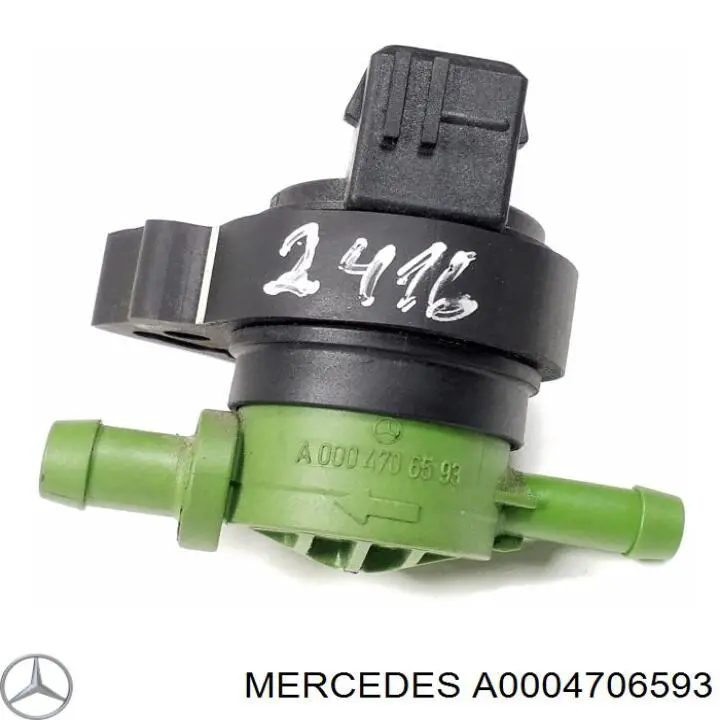 Клапан абсорбера паливних парів A0004706593 Mercedes