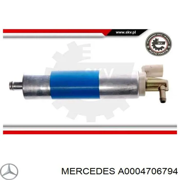 Паливний насос магістральний A0004706794 Mercedes
