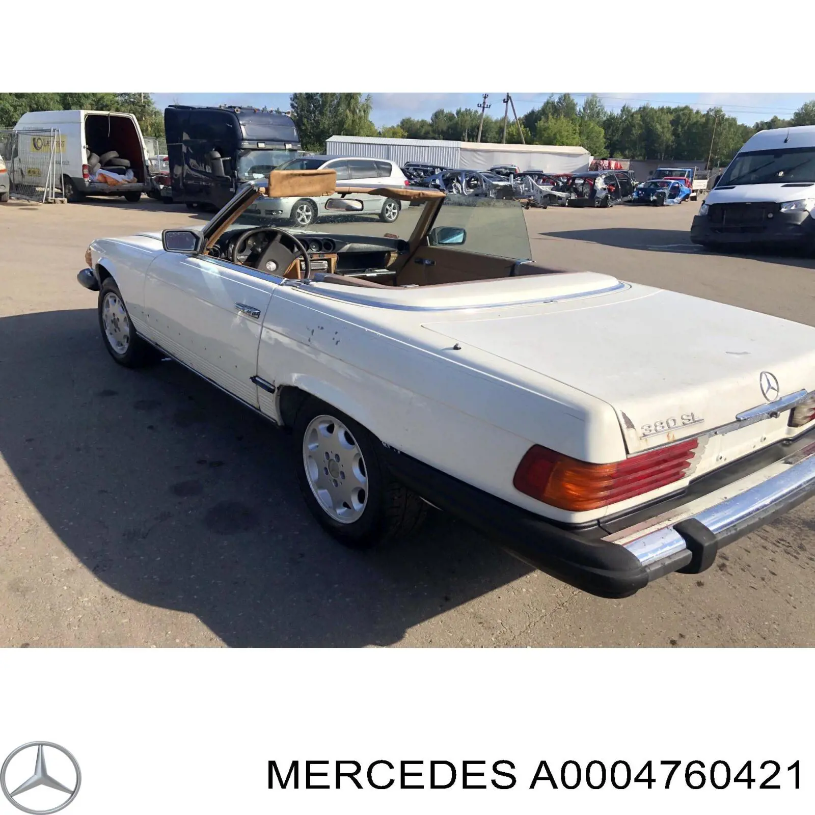 Гідроакумулятор системи живлення A0004760421 Mercedes