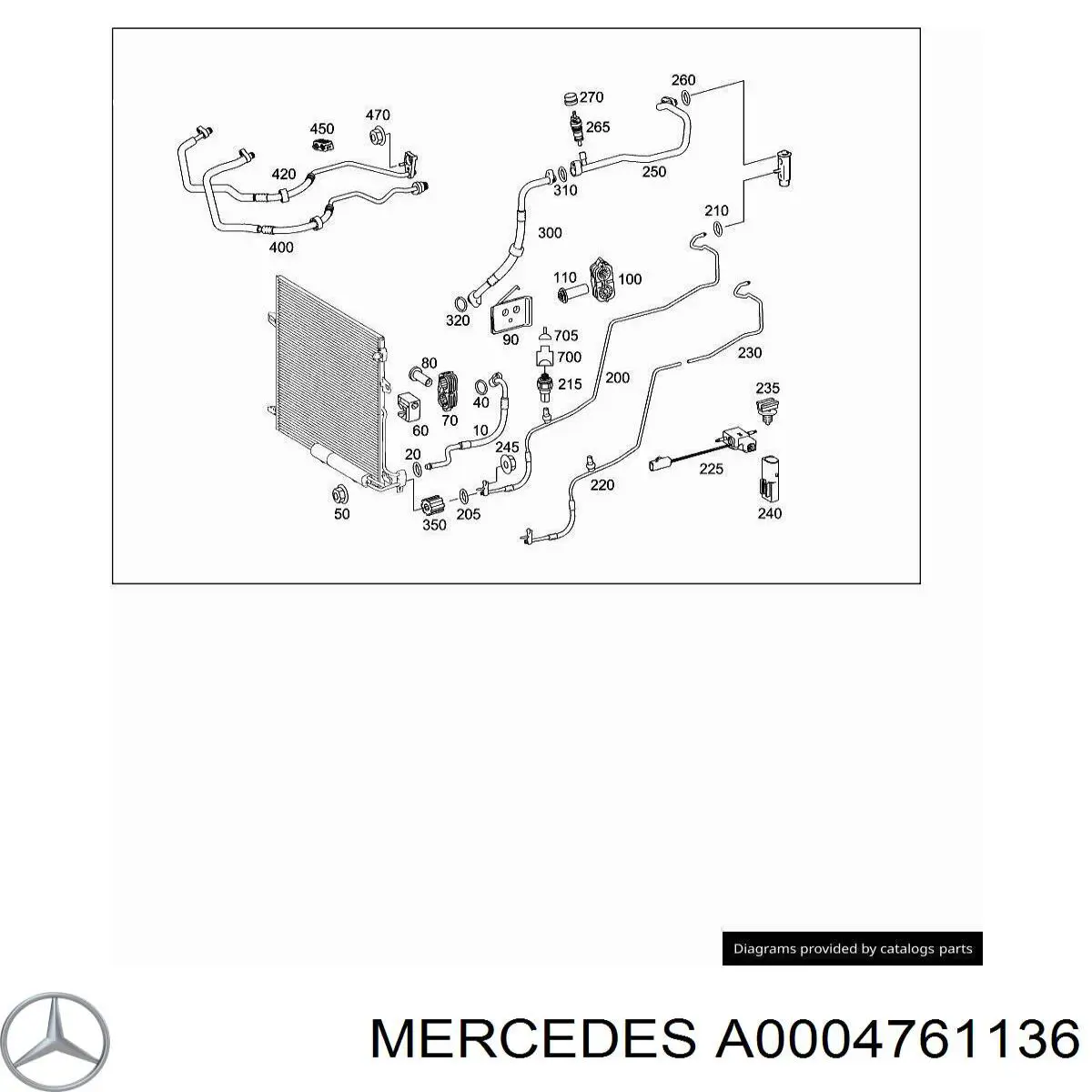  A0004761136 Mercedes