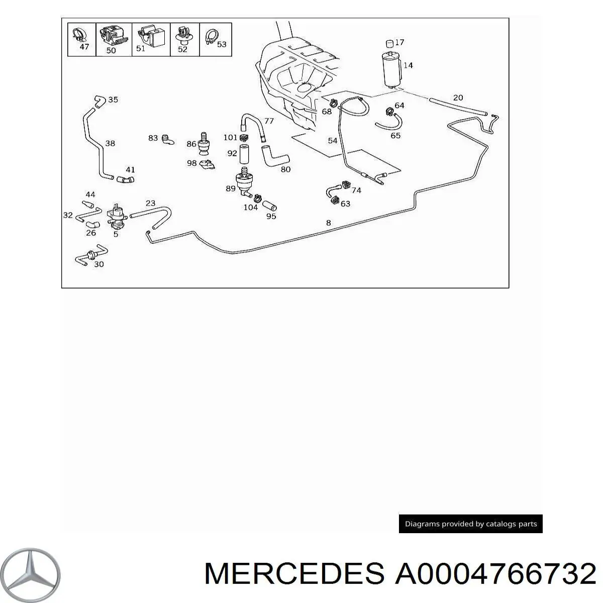  A0004766732 Mercedes