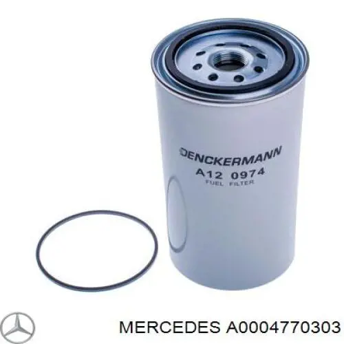 Фільтр паливний A0004770303 Mercedes