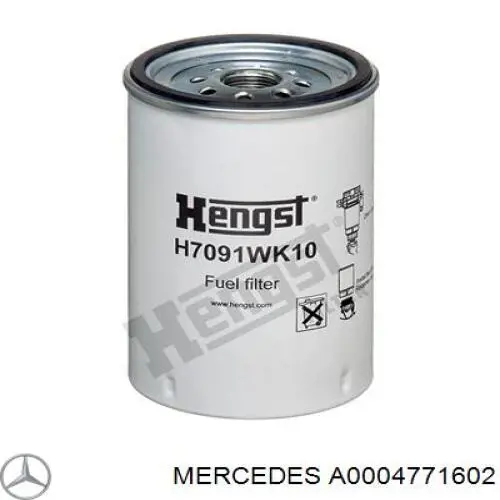 Фільтр тонкого очищення палива Mercedes A0004771602 ціна, від 37.01 USD