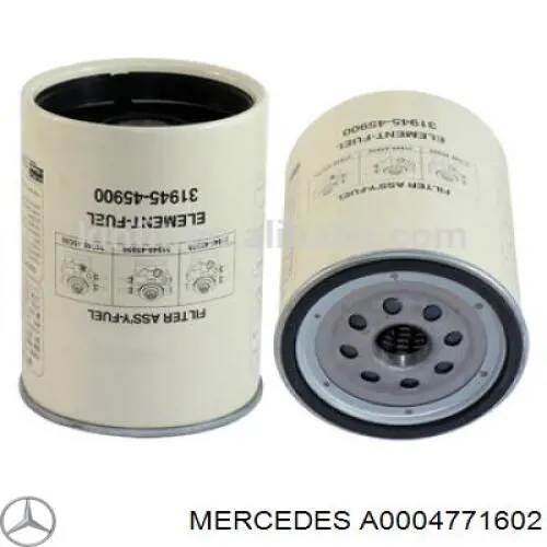 Купити A0004771602 Mercedes Фільтр-відстійник палива грубої очистки