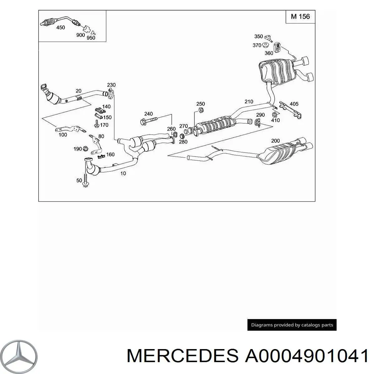  Mercedes A0004901041 ціна, від 34.31 USD