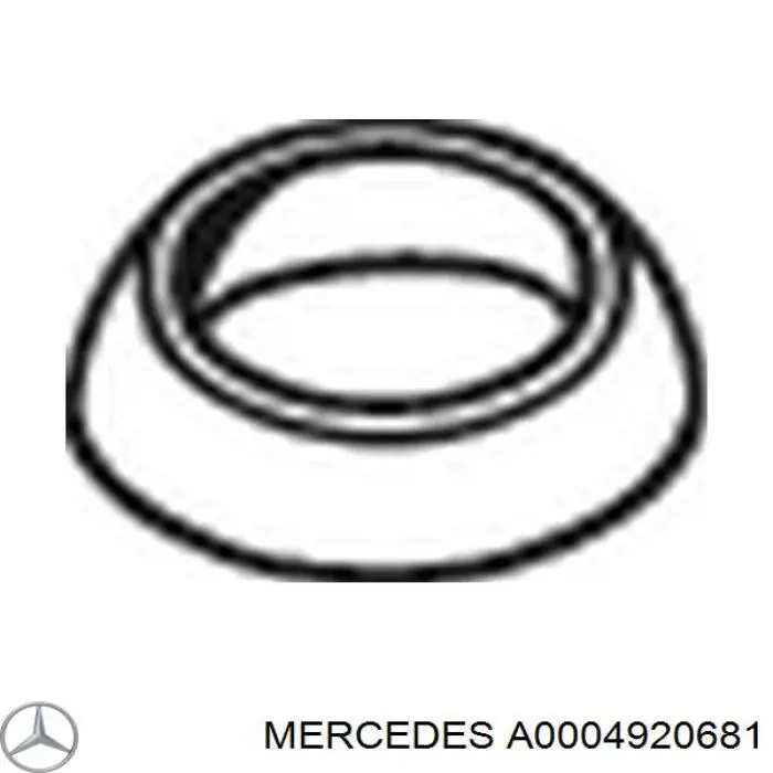 Прокладка прийомної труби глушника Mercedes A0004920681 ціна, від 3.39 USD