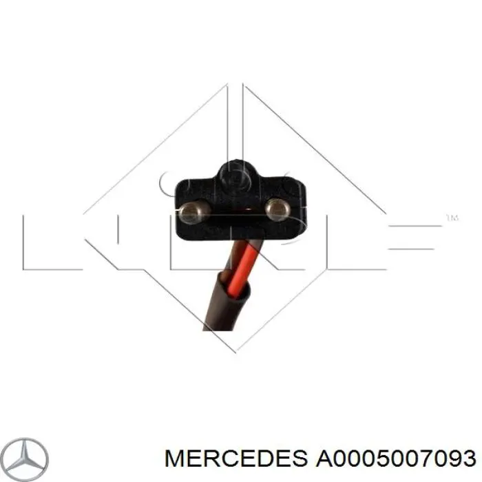Вентилятор охолодження Mercedes A0005007093