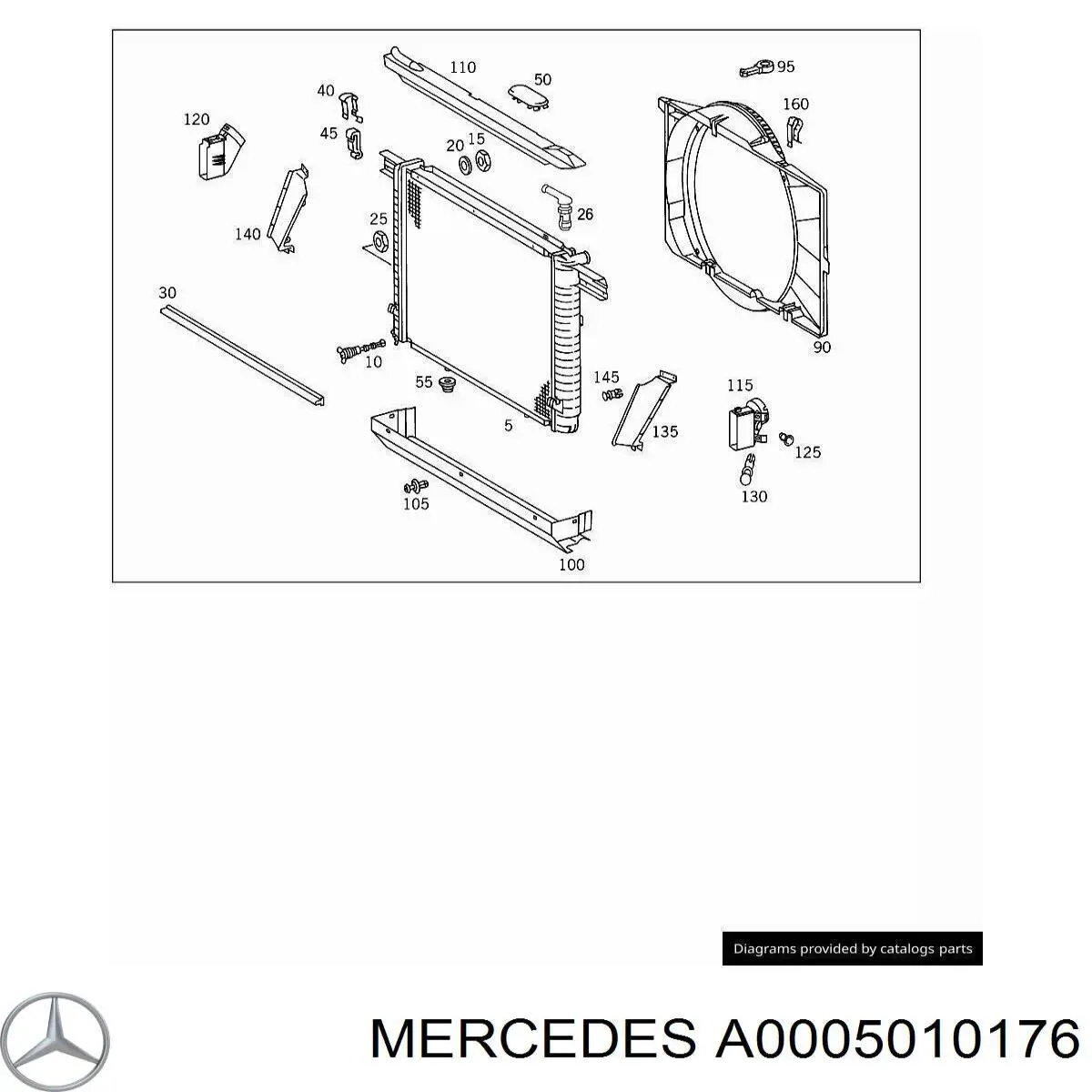  Mercedes A0005010176 ціна, від 4.02 USD