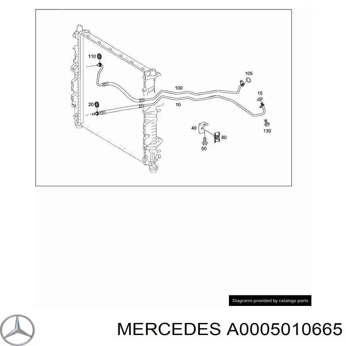 Термостат системи охолодження масла АКПП Mercedes A0005010665 ціна, від 12.94 USD