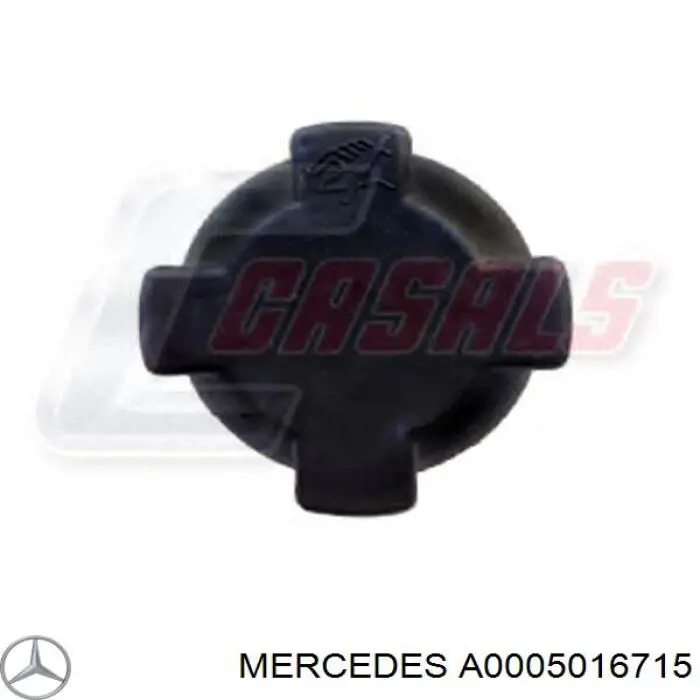 A0005016715 Mercedes Пробка розширювального бачка