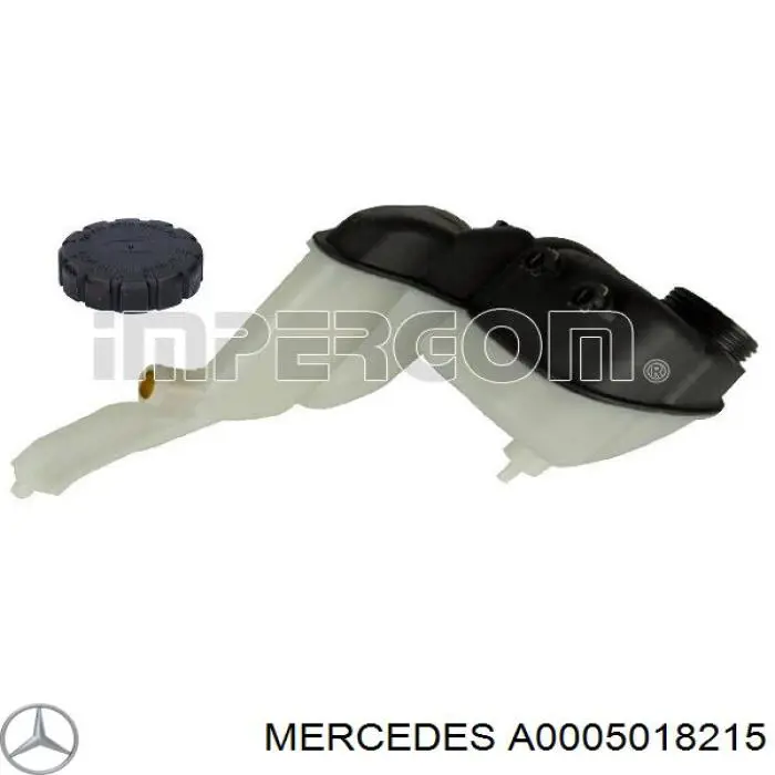 A0005018215 Mercedes кришка/пробка розширювального бачка