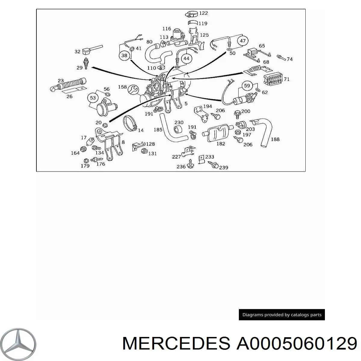  A0005060129 Mercedes