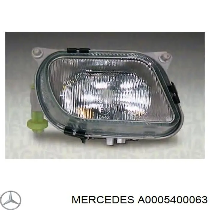 Купити A0005400063 Mercedes Фара протитуманна, ліва
