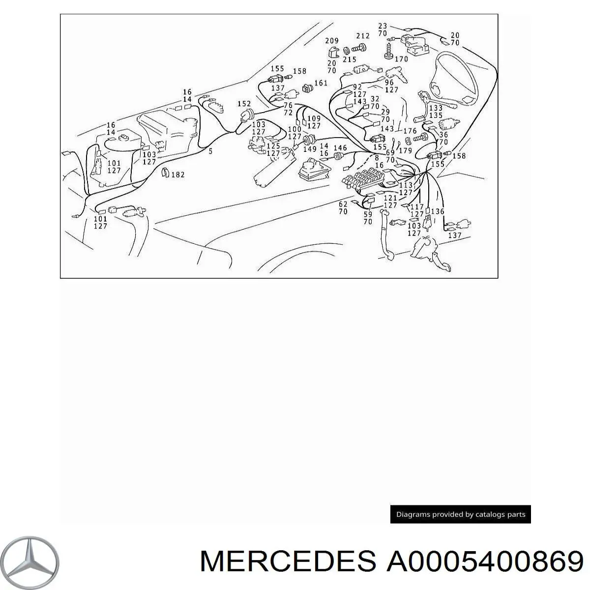  A0005400869 Mercedes