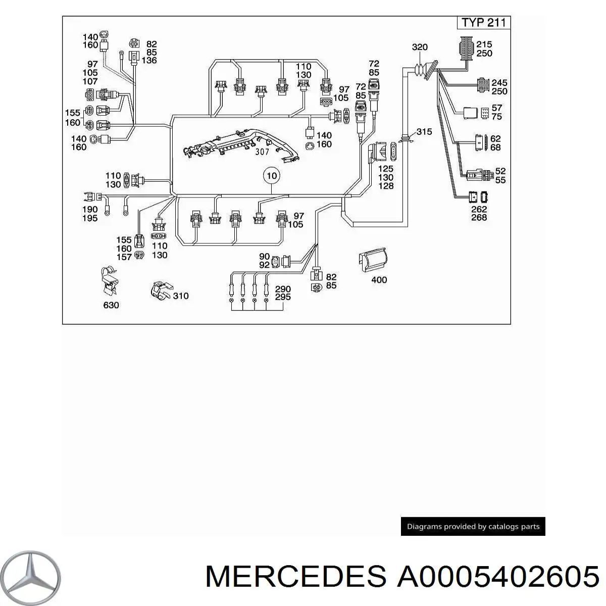  Mercedes A0005402605