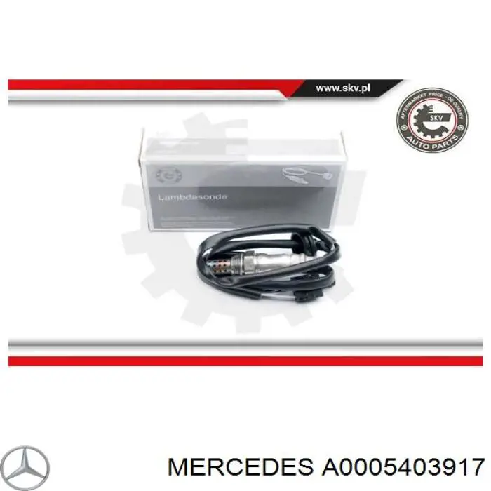 Лямбда датчик кисню Mercedes A0005403917 ціна, від 53.85 USD