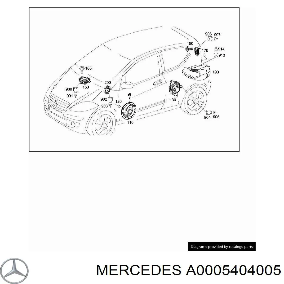  Mercedes A0005404005