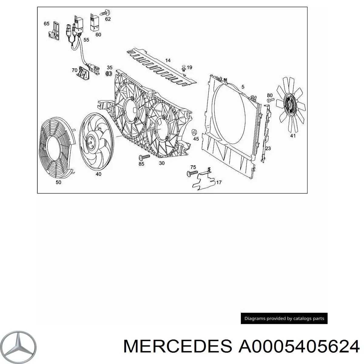  A0005405624 Mercedes