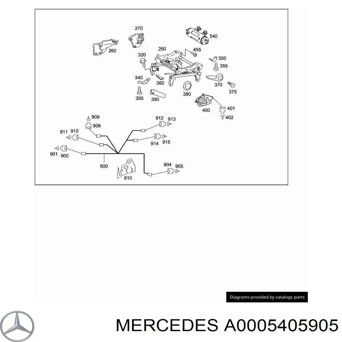 Купити A0325456728 Mercedes Джгут проводів моторного відсіку