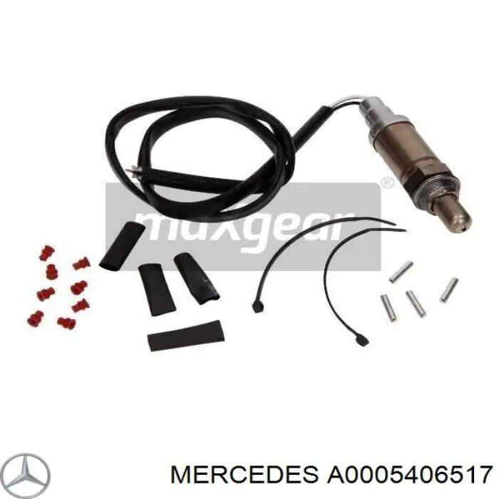 Лямбда датчик кисню Mercedes A0005406517 ціна, від 41.78 USD