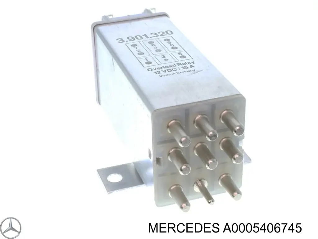 Реле високого струму Mercedes A0005406745 ціна, від 84.54 USD