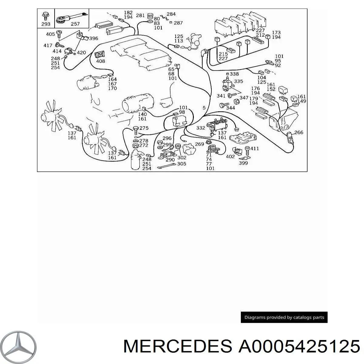 Клавіша електромеханічного гальма стоянки Mercedes A0005425125 ціна, від 156.14 USD