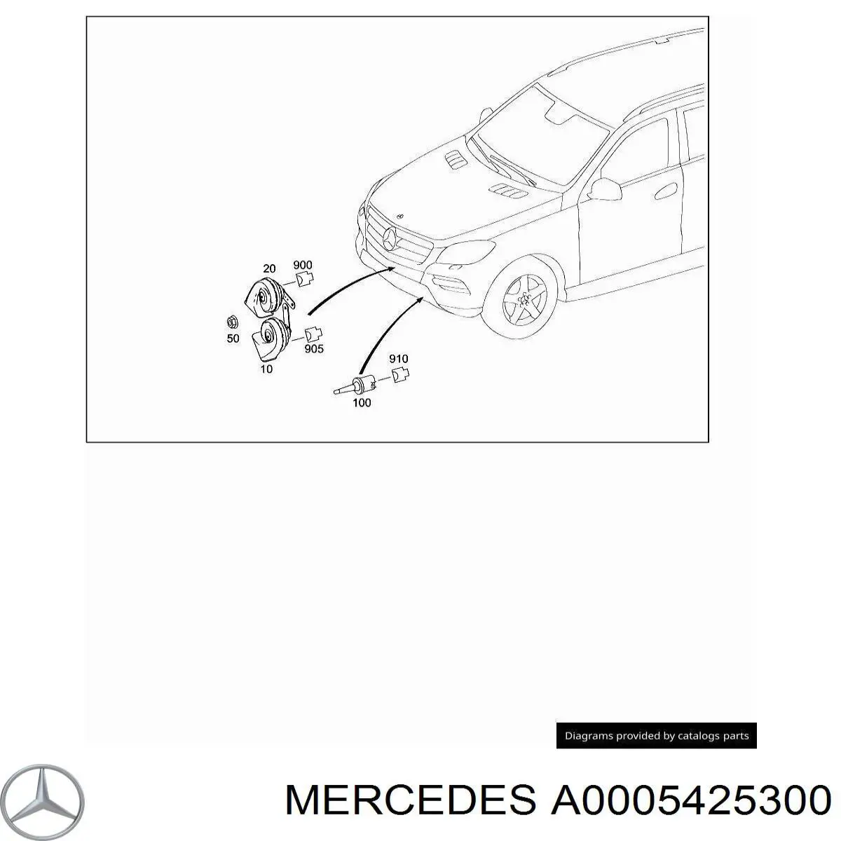  A0005425300 Mercedes