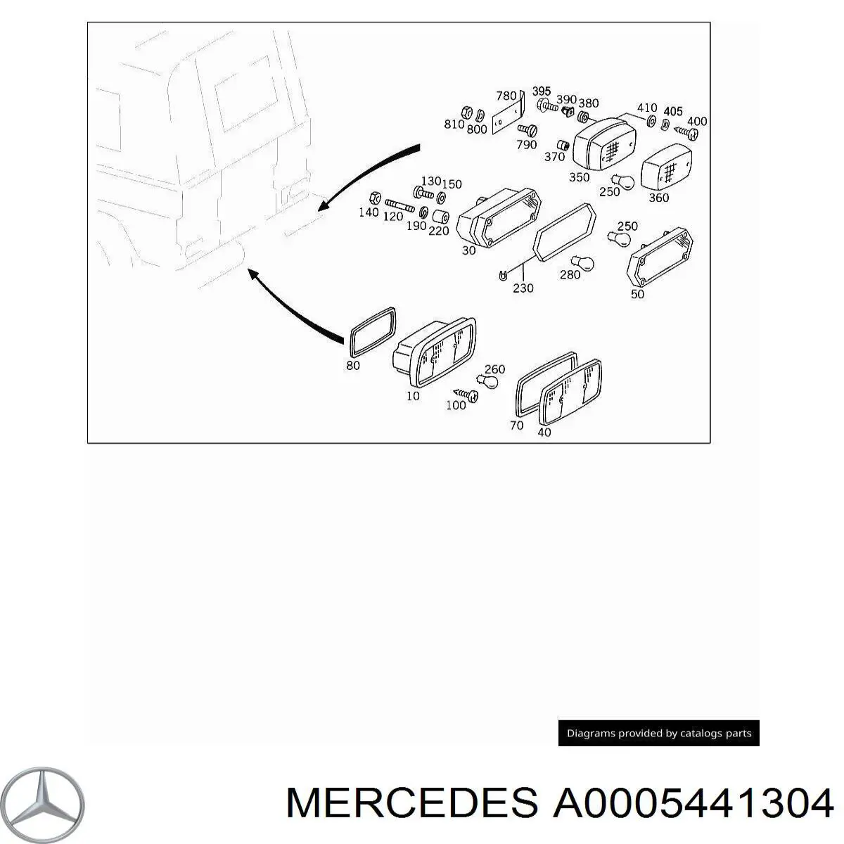  A0005441304 Mercedes