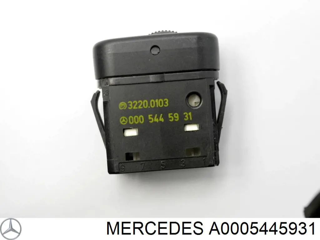 Кнопка коректора фар на Mercedes Sprinter (906)
