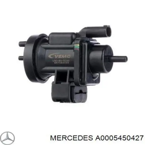 Клапан перетворювач тиску наддуву (соленоїд) A0005450427 Mercedes