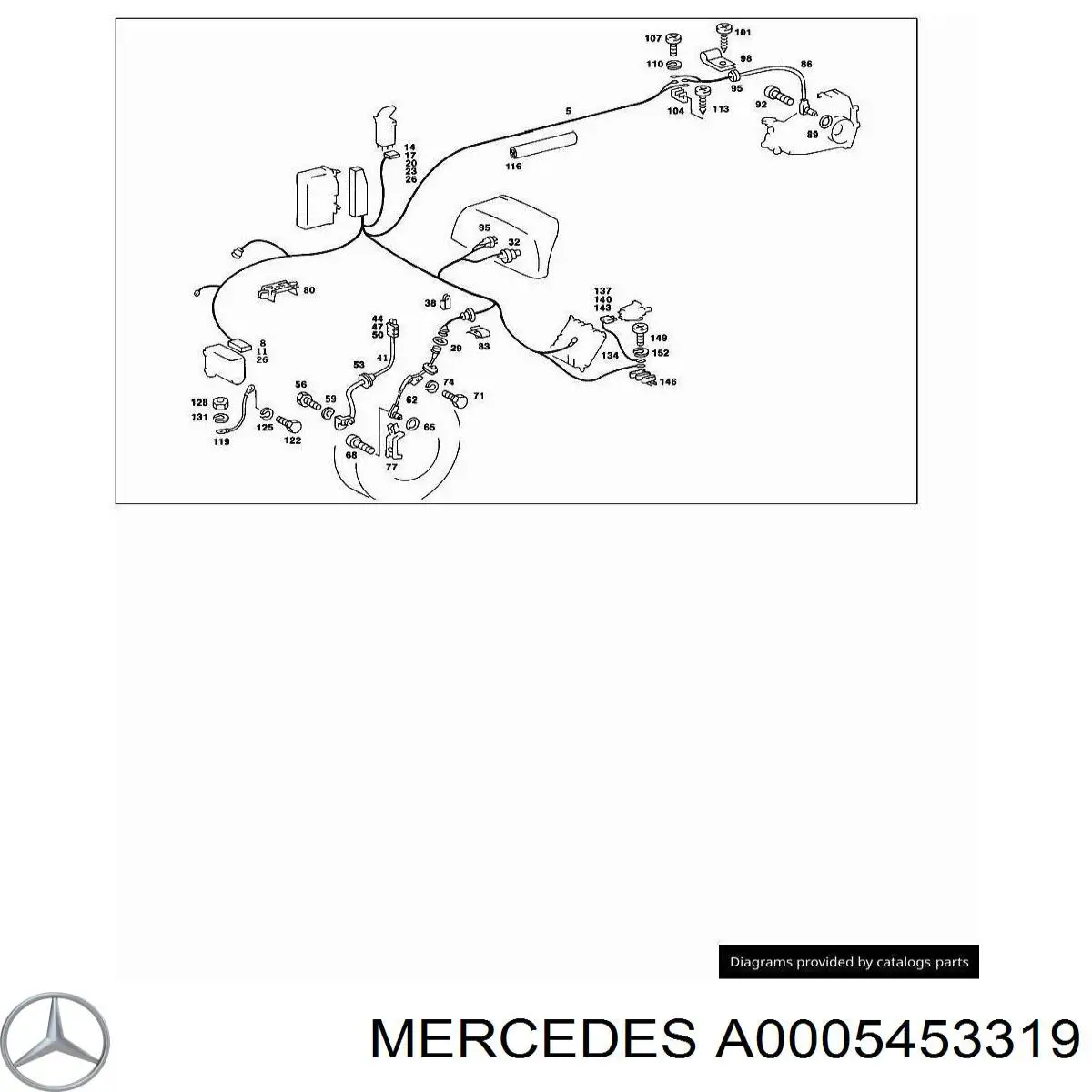  0005453319 Mercedes