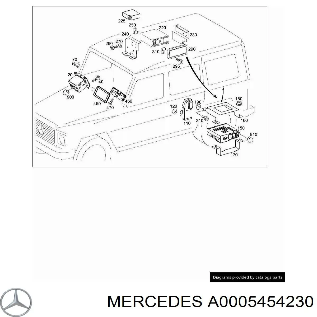  0005454230 Mercedes