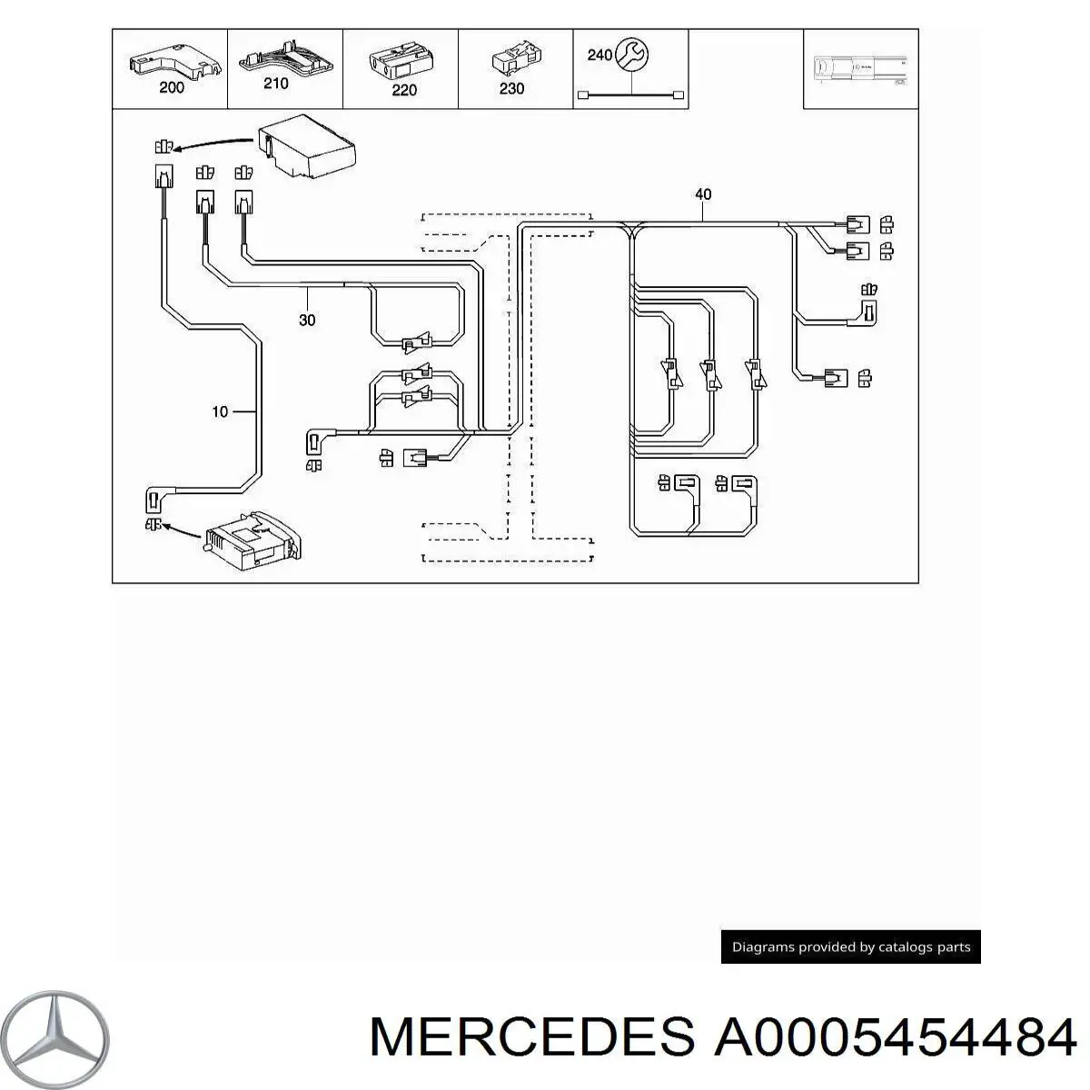A0005454484 Mercedes 