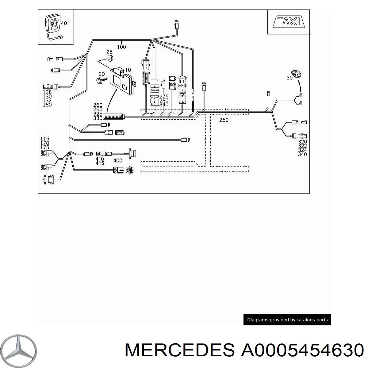 Купити A2025453628 Mercedes 