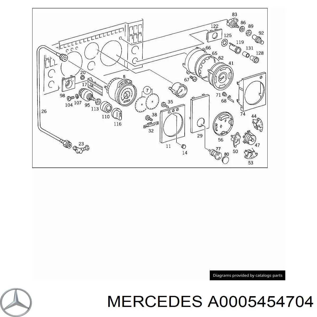  A0005454704 Mercedes