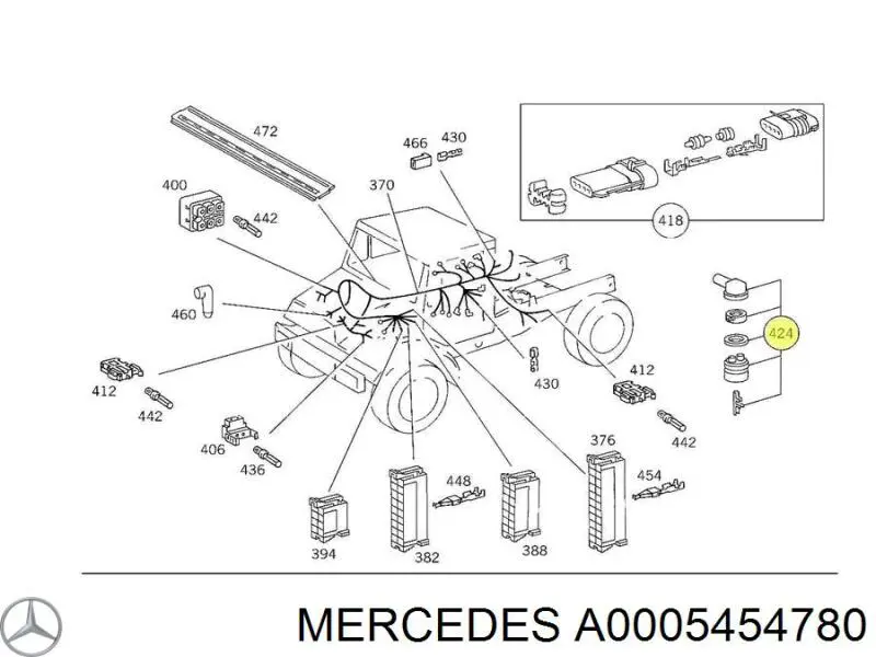 A0005454780 Mercedes 