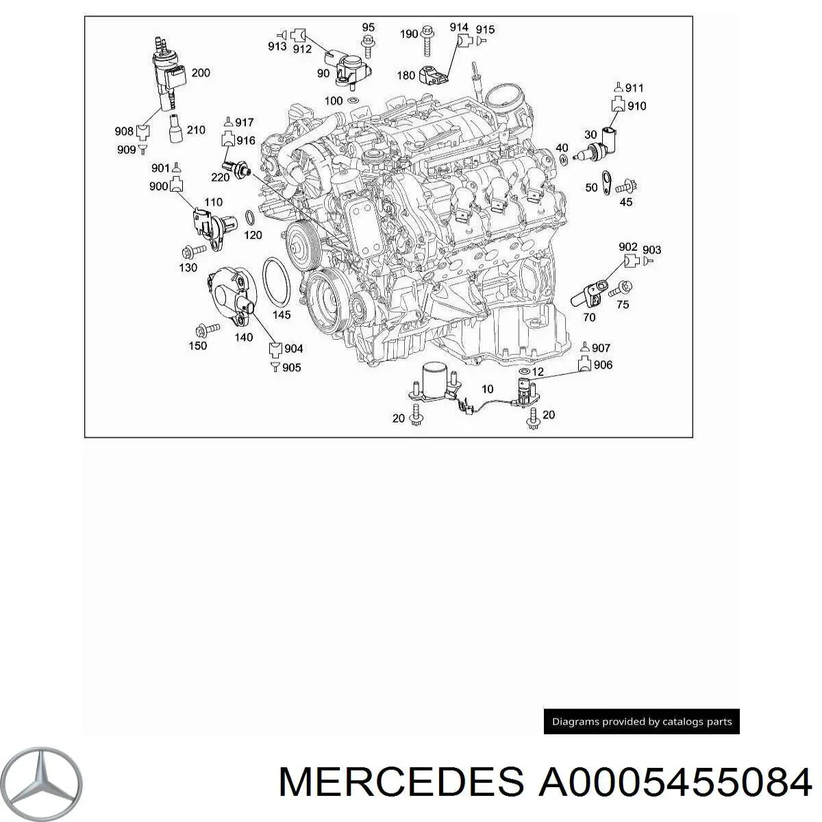 A0005455084 Mercedes 