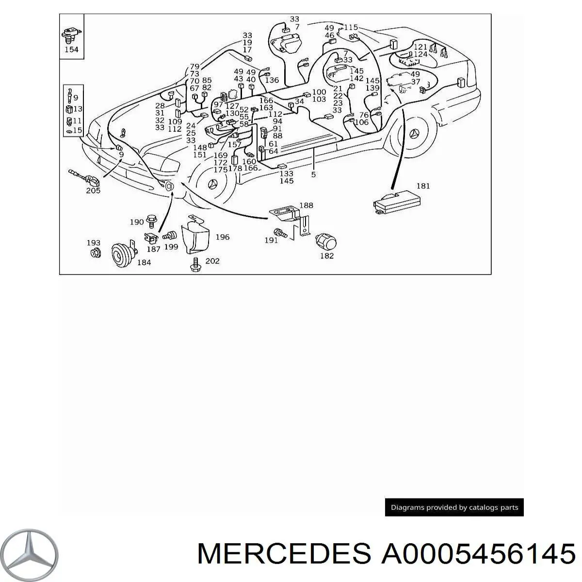  0005456145 Mercedes