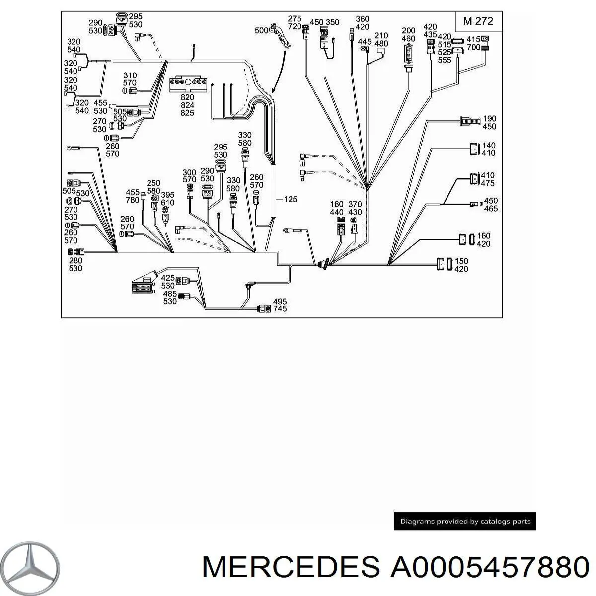  Mercedes A0005457880