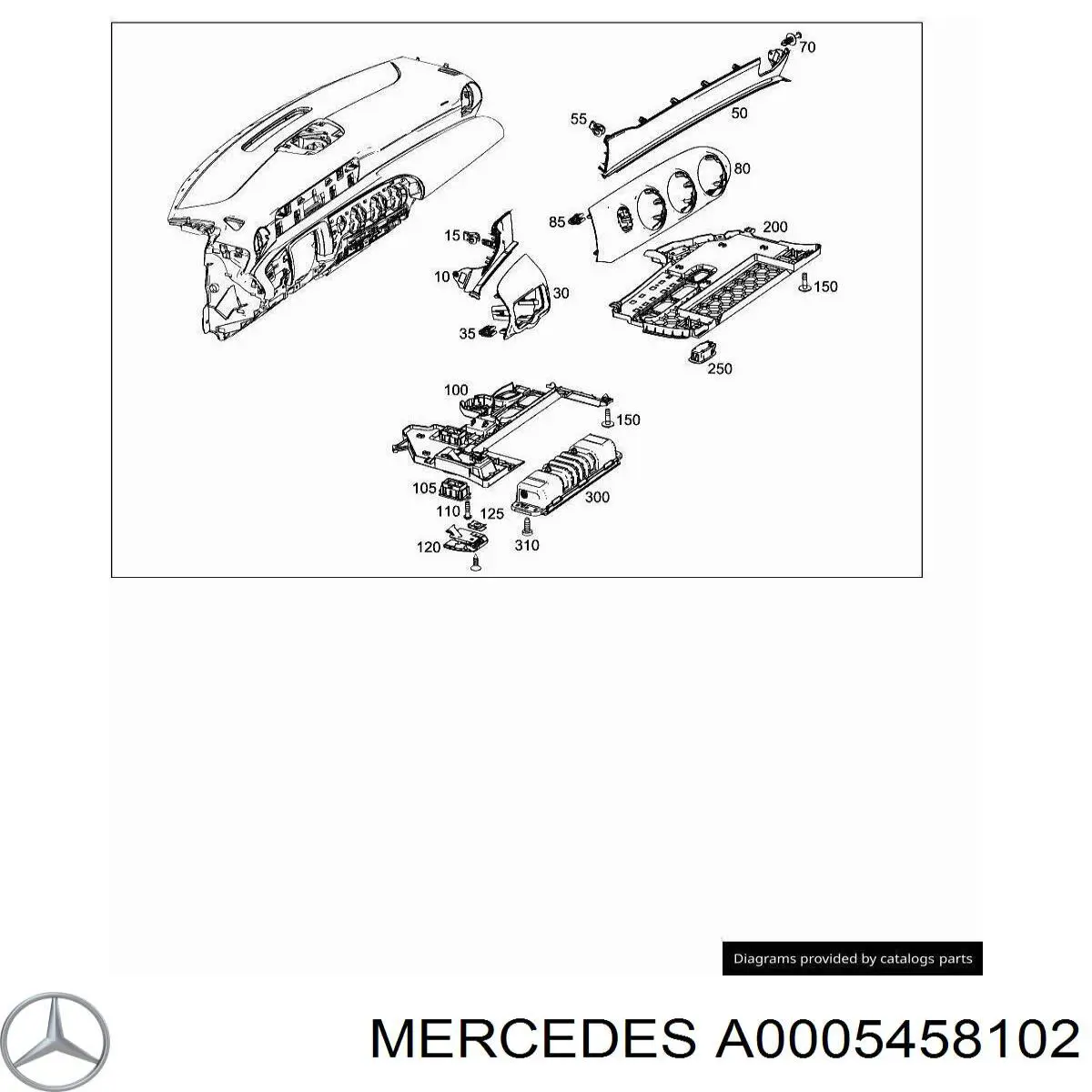  Mercedes A0005458102 ціна, від 3.80 USD