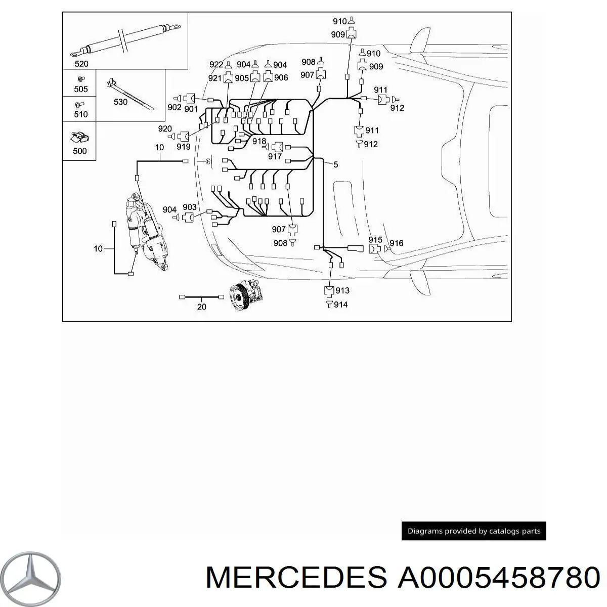 A0005458780 Mercedes 