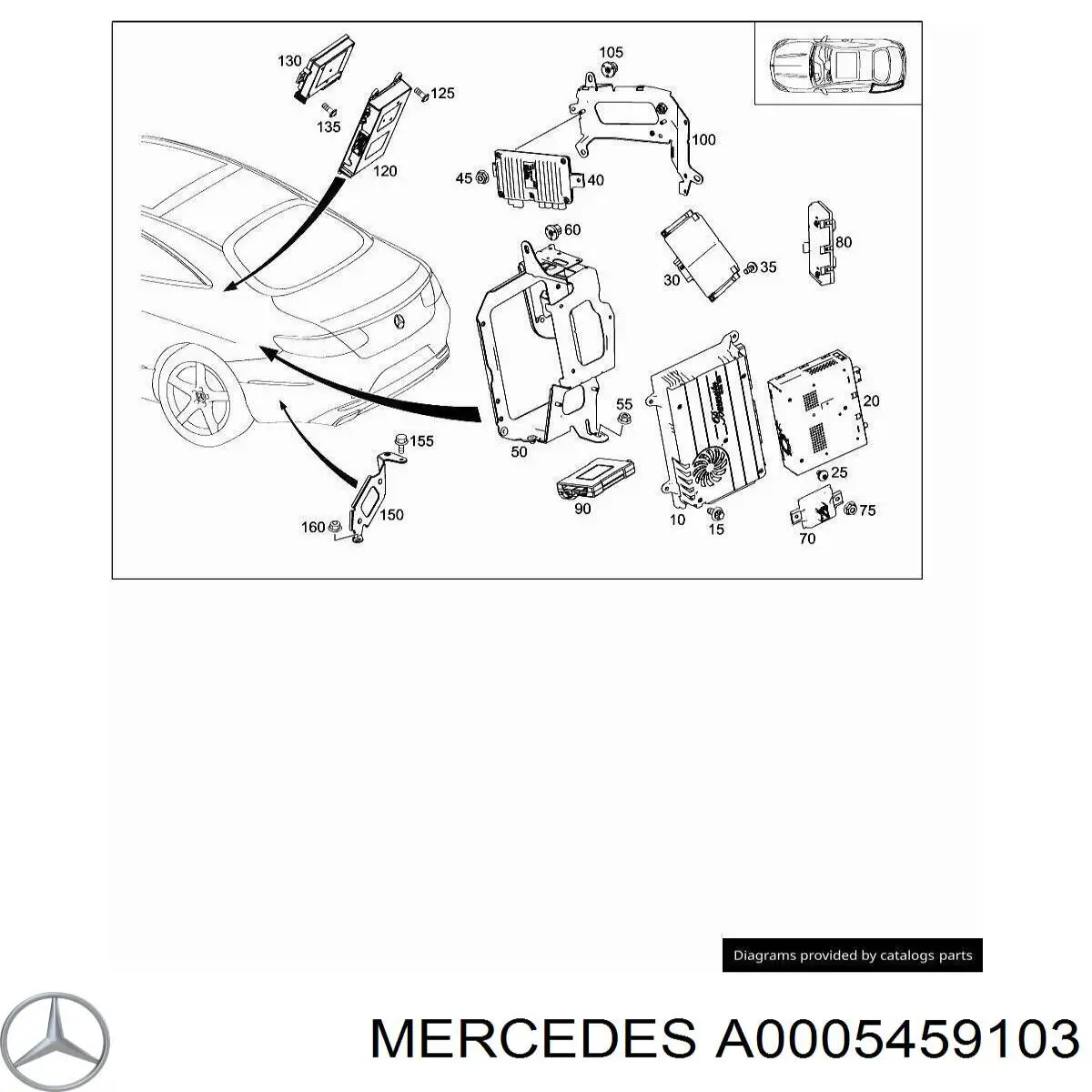  Mercedes A0005459103