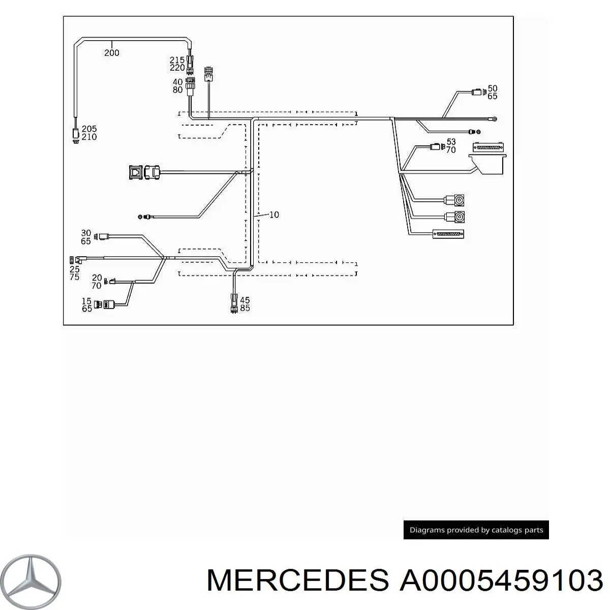  A0005459103 Mercedes
