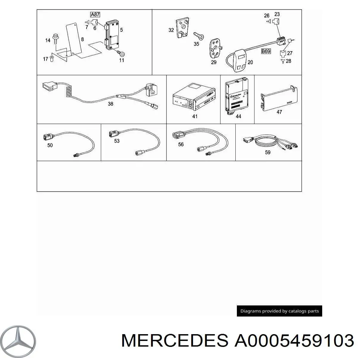  A0005459103 Mercedes