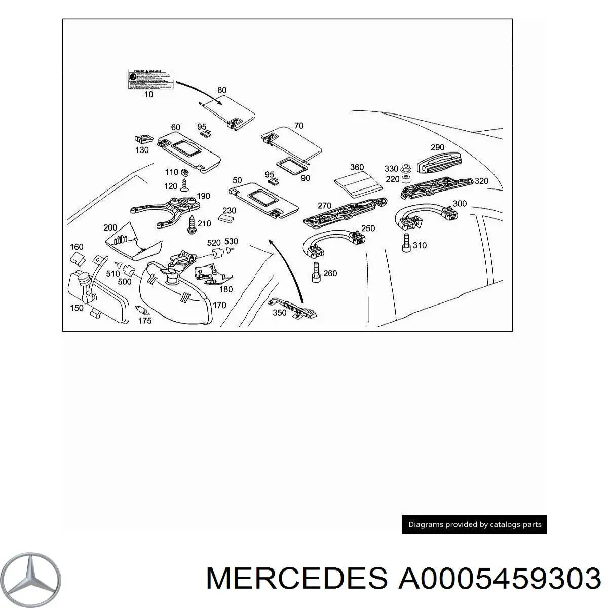  A0005459303 Mercedes
