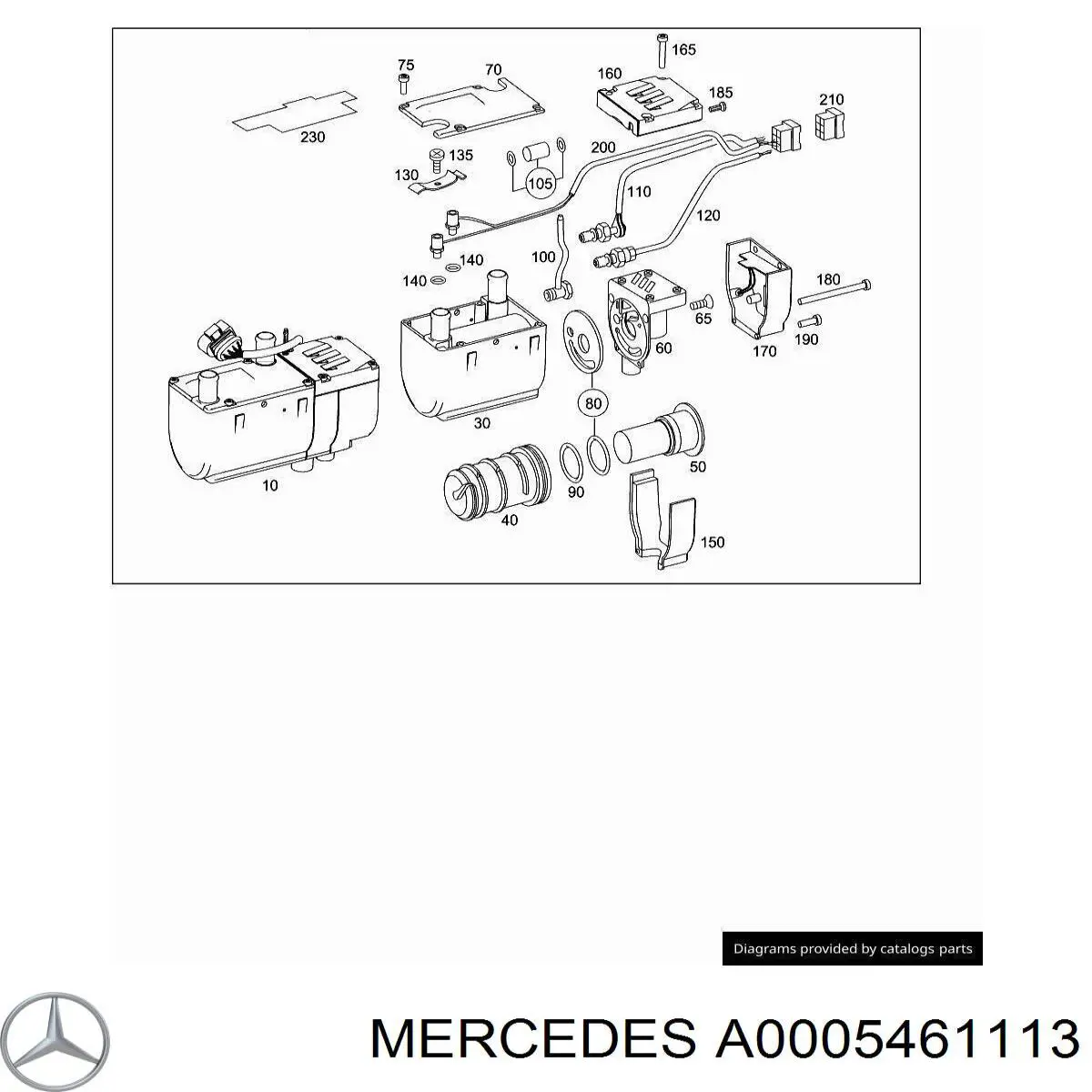  A0005461113 Mercedes