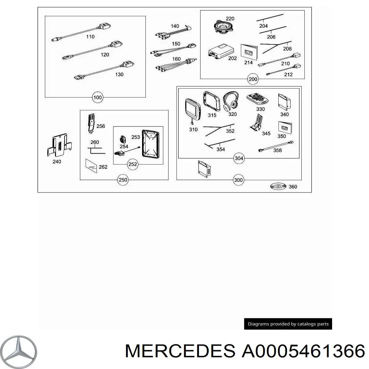 A0005461366 Mercedes 